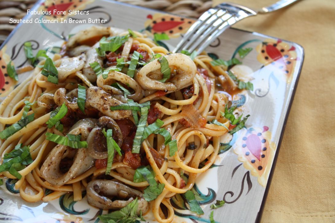 Sauteed Calamari In Brown Butter 1
