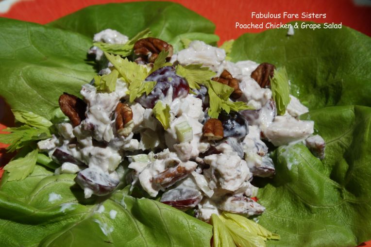 Poached Chicken & Grape Salad