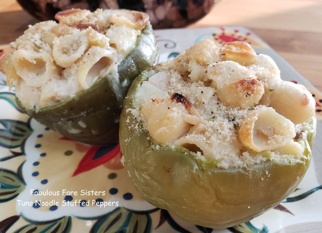 Tuna Noodle Stuffed Peppers