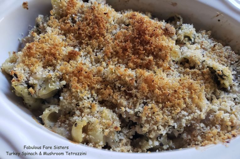 Turkey Spinach & MushroomTetrazzini
