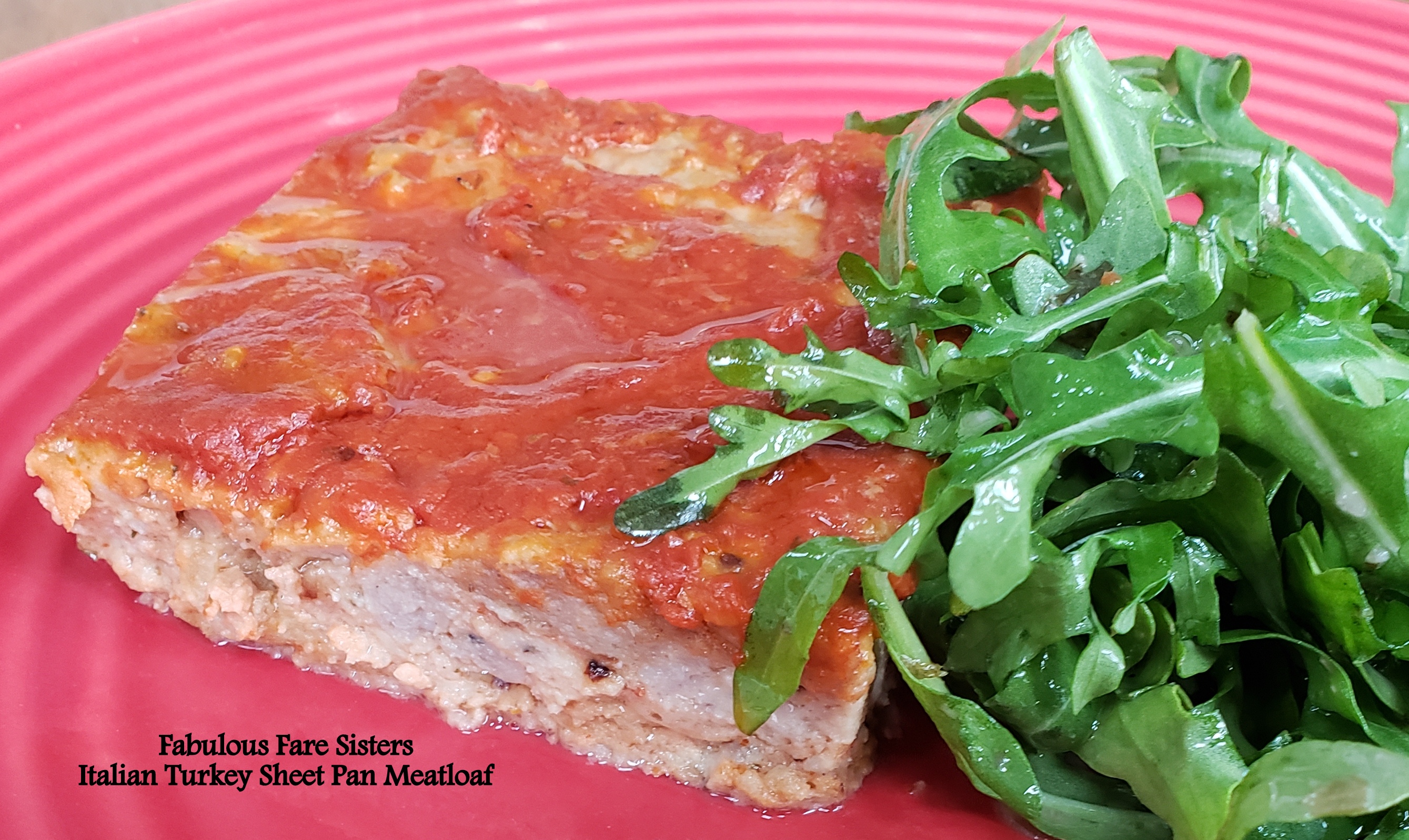 Italian Turkey Sheet Pan Meatloaf