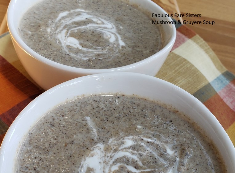 Mushroom and Gruyere Soup 3