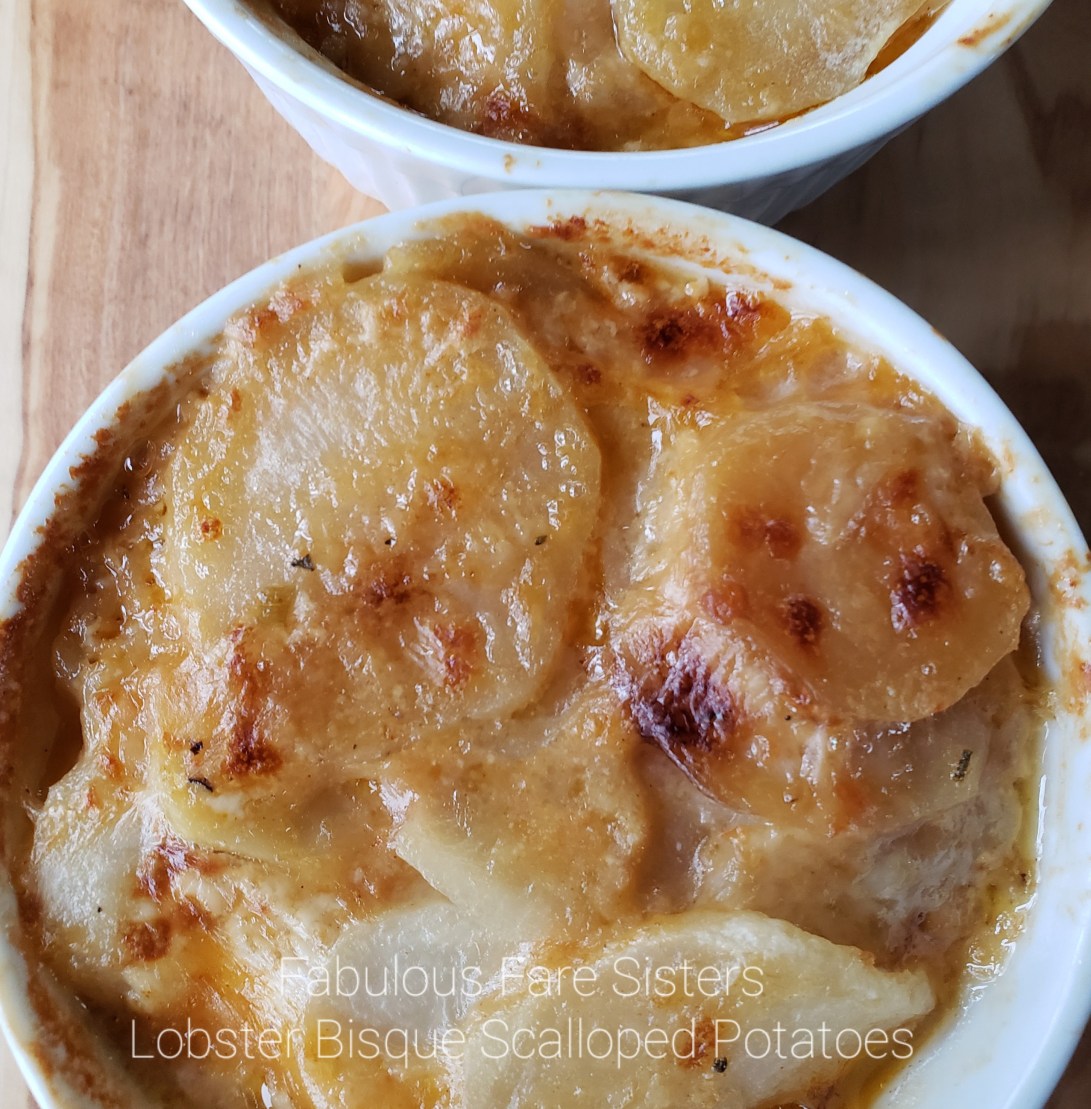Lobster Bisque Scalopped Potatoes